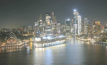 Carnival Adventure arrives in Sydney Harbour this morning